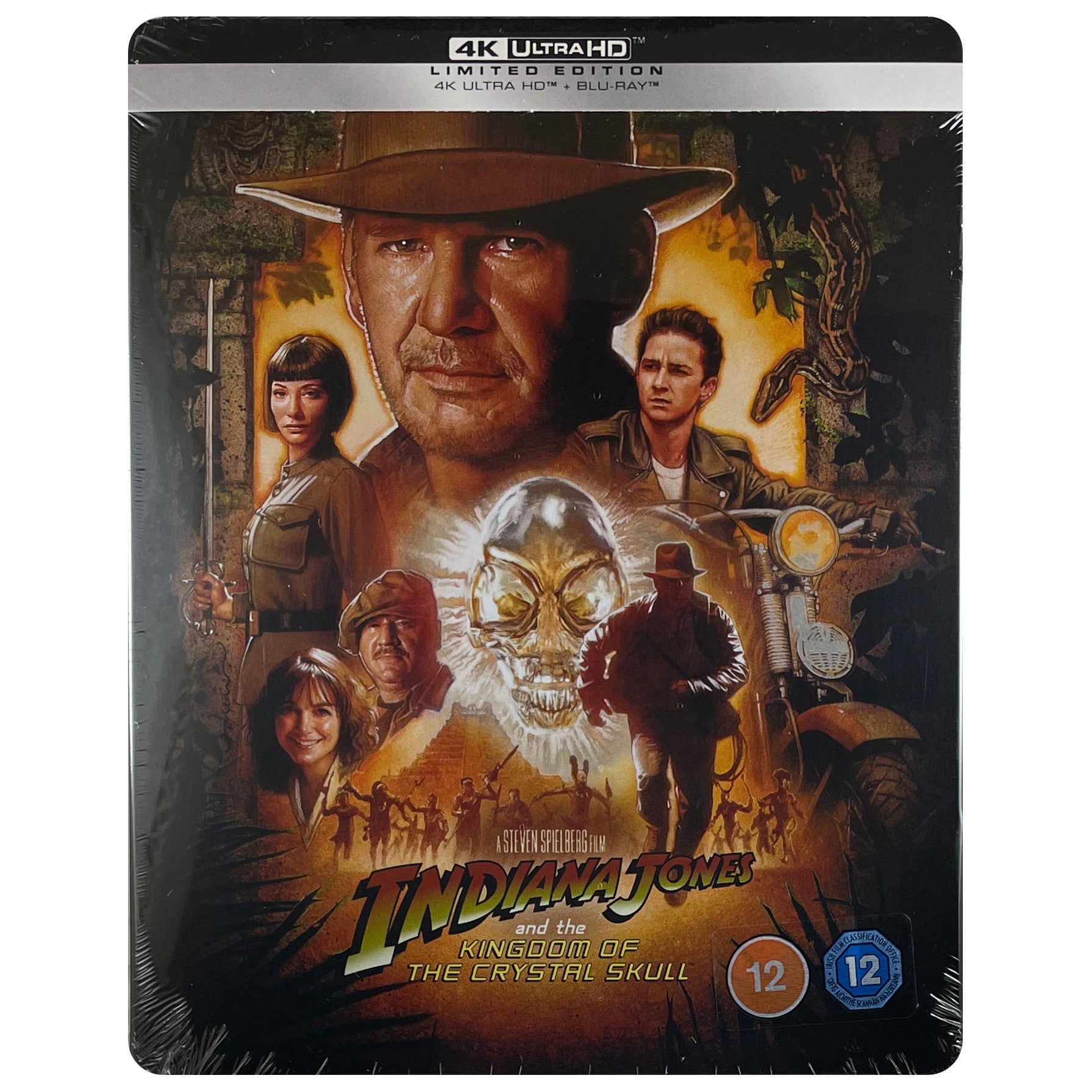 Indiana Jones and the Kingdom of the Crystal Skull 4K Steelbook – Metal  Movies