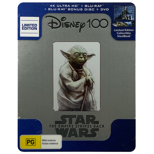 Star Wars: Episode V - The Empire Strikes Back 4K Steelbook (Disney 100 Release)