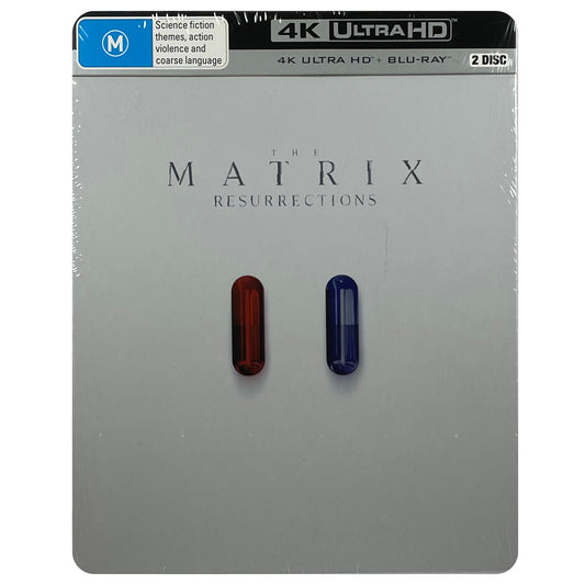 The Matrix Resurrections 4K Steelbook **Scratch on Front Cover**
