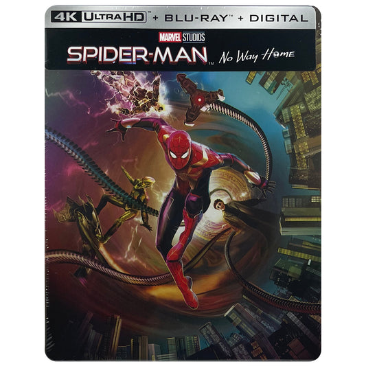 Spider-Man: No Way Home 4K Steelbook