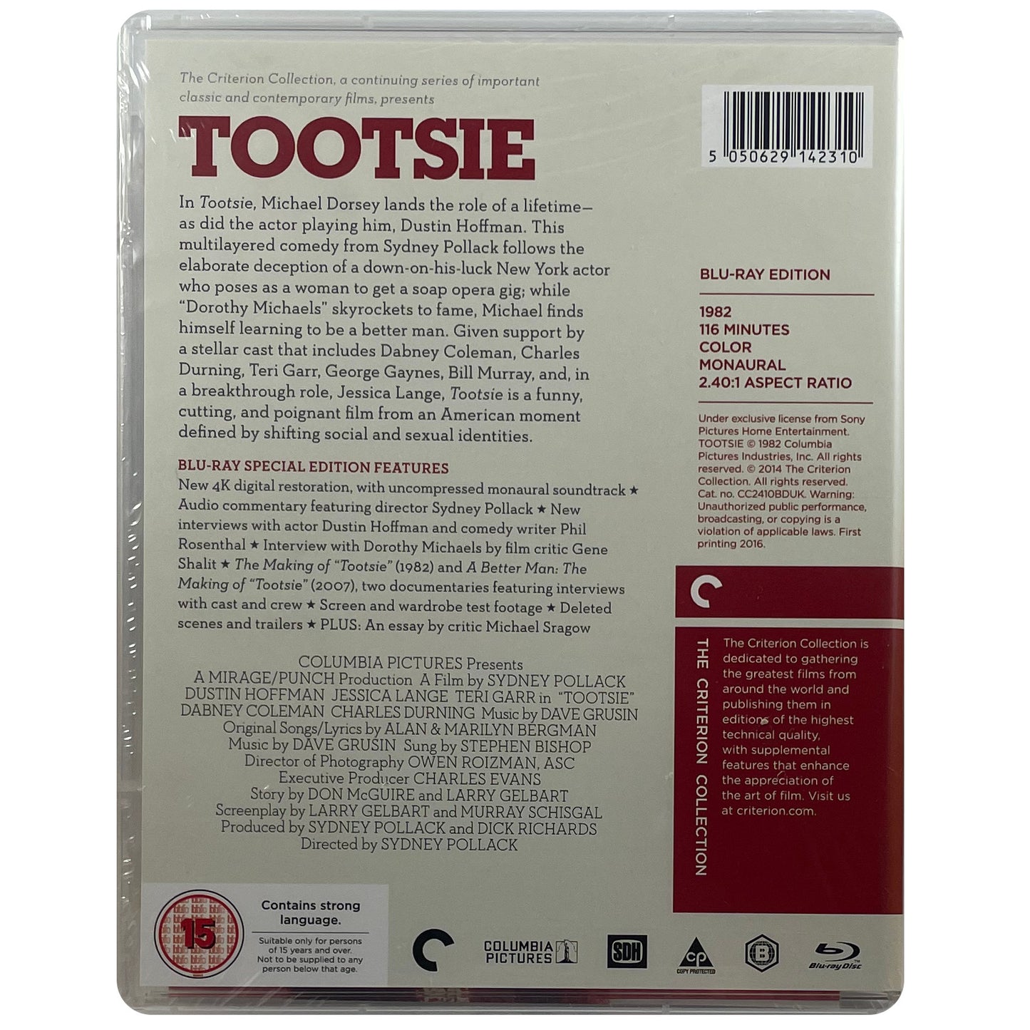 Tootsie (Criterion Collection) Blu-Ray