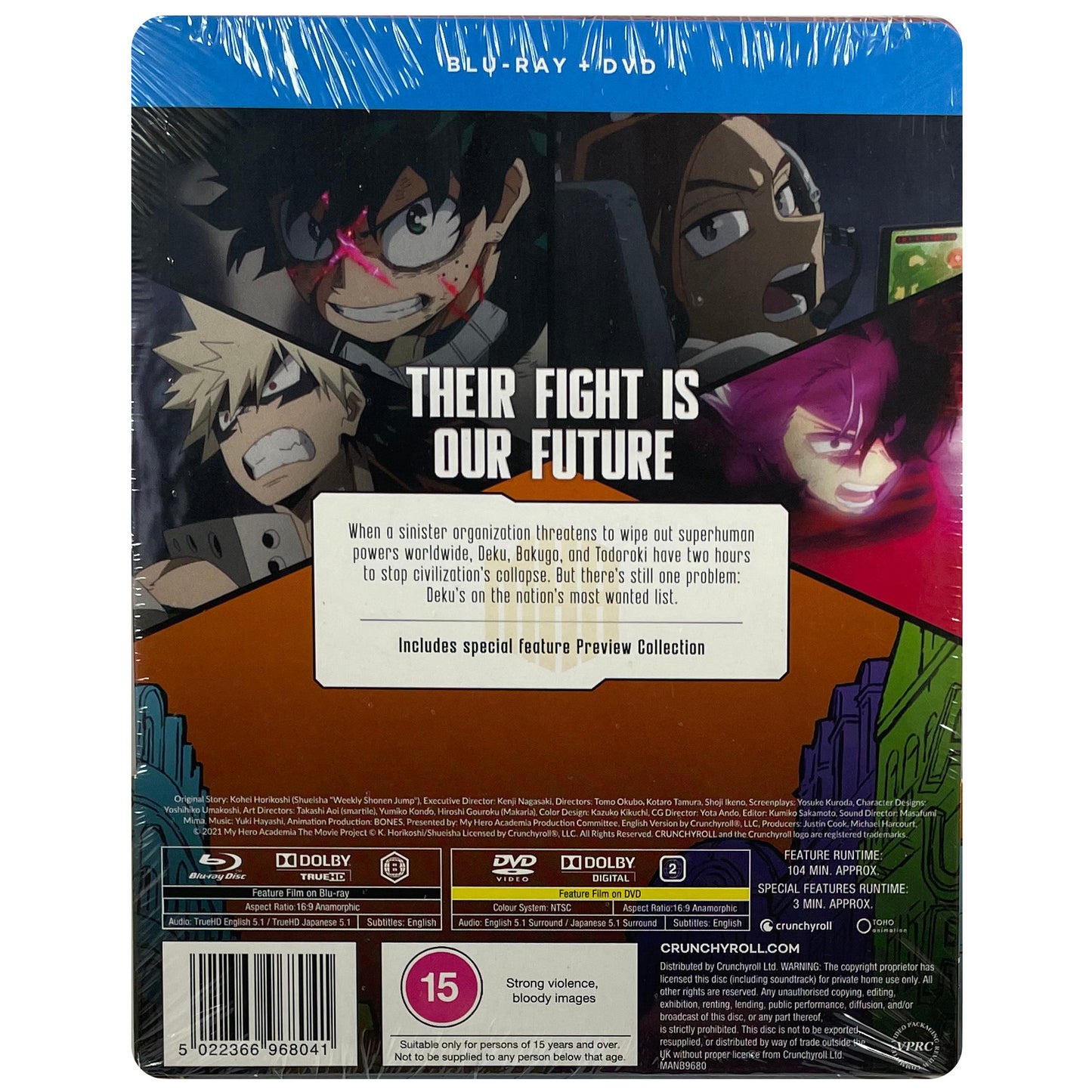 My Hero Academia: World Heroes' Mission - Blu-ray + DVD