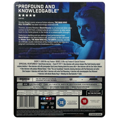 The Man Who Fell to Earth 4K Steelbook
