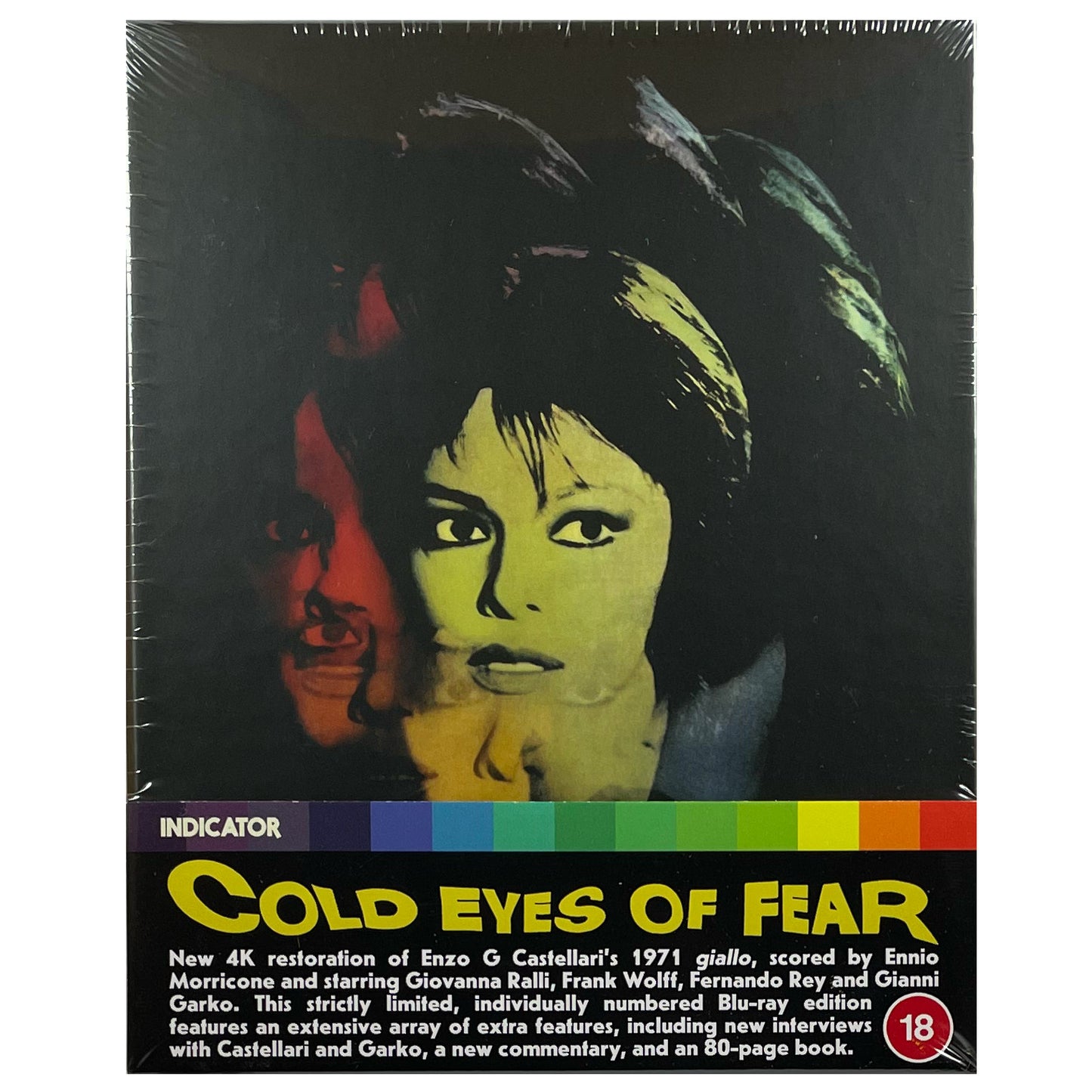 Cold Eyes of Fear Blu-Ray - Limited Edition