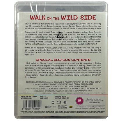 Walk on the Wild Side Blu-Ray