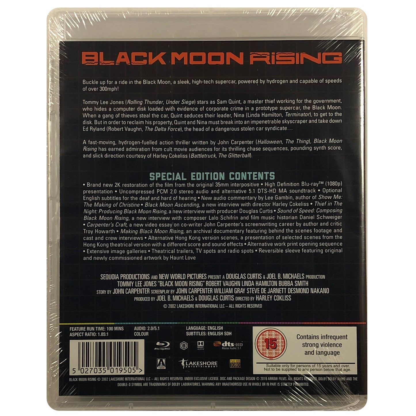 Black Moon Rising Blu-Ray