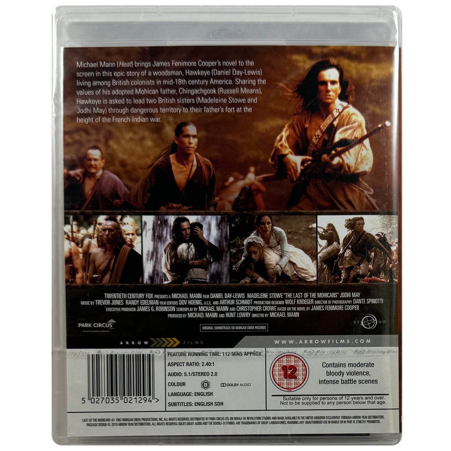 The Last of the Mohicans Blu-Ray