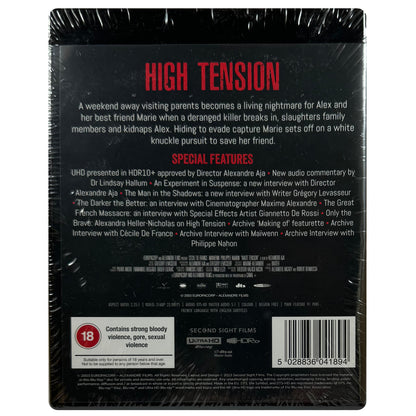 High Tension 4K-Ultra HD Blu-Ray **Replaced Case**