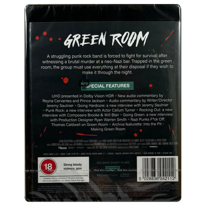 Green Room 4K Ultra-HD Blu-Ray