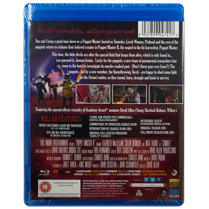 Puppet Master II Blu-Ray