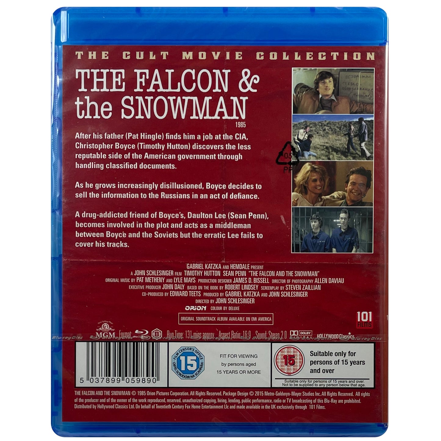 The Falcon and the Snowman Blu-Ray