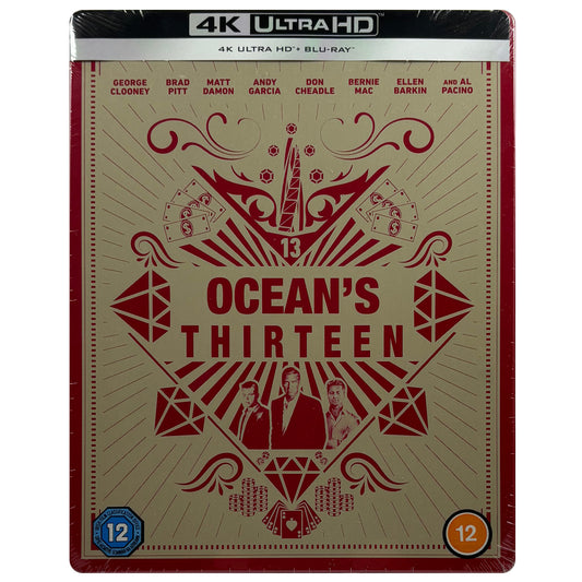 Ocean's Thirteen 4K + Blu-Ray Steelbook