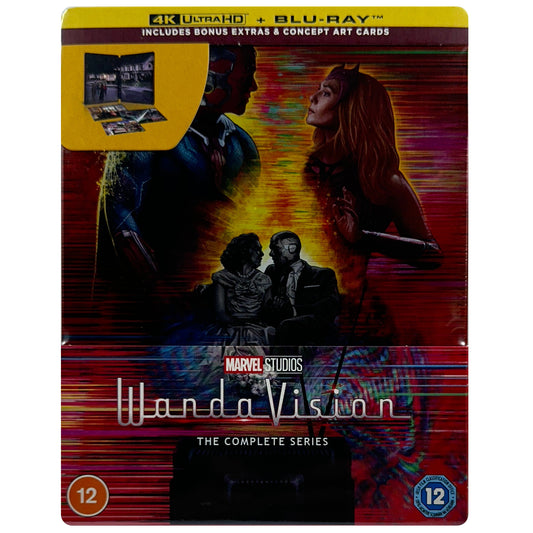 WandaVision Complete Series 4K + Blu-Ray Steelbook - Collector's Edition