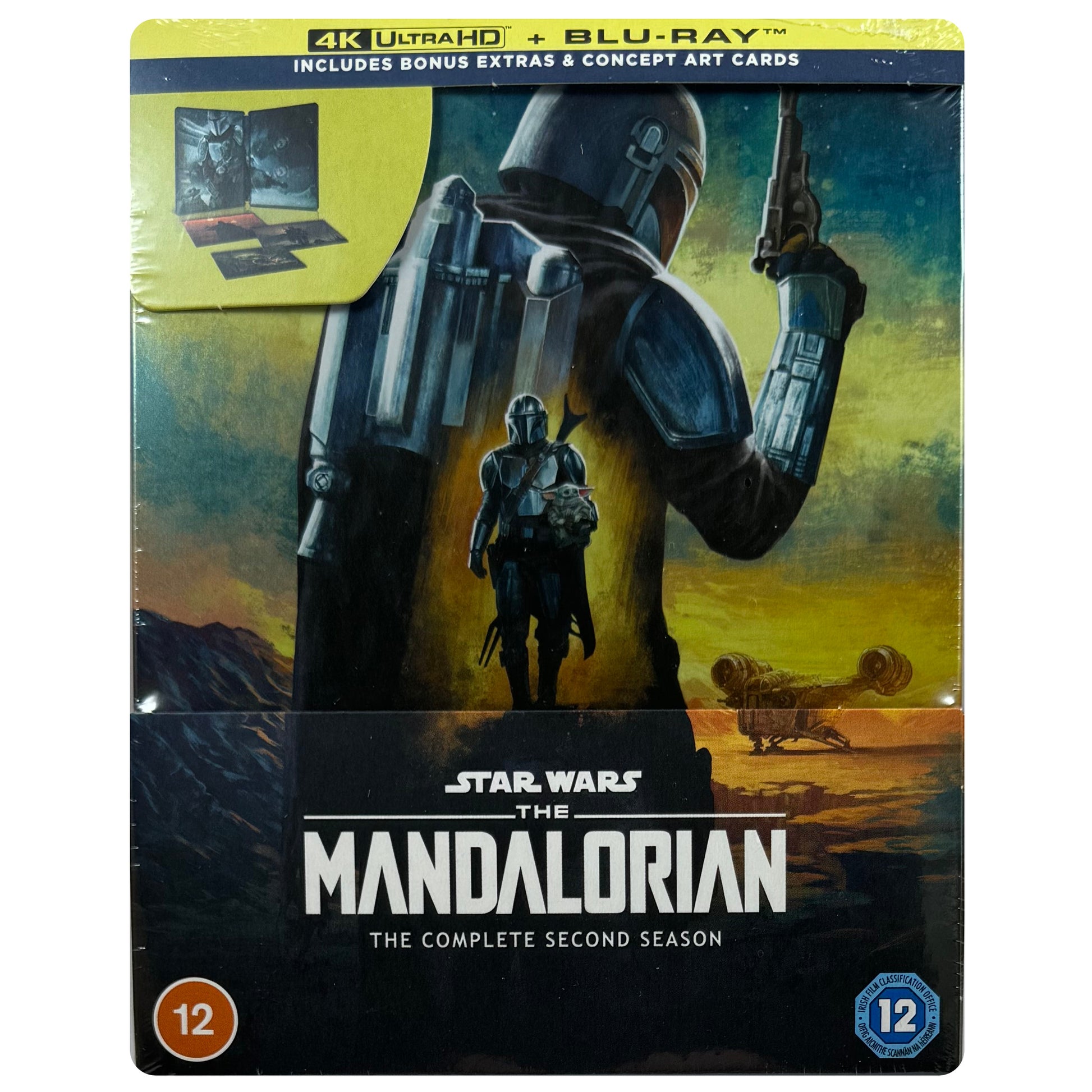 The Mandalorian - Season 2 (Limited Collector's Edition, Steelbook, 2 4K  Ultra HDs + 2 Blu-rays) 