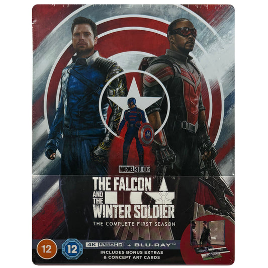 The Falcon and the Winter Soldier Season 1 4K + Blu-Ray Steelbook - Collector's Edition