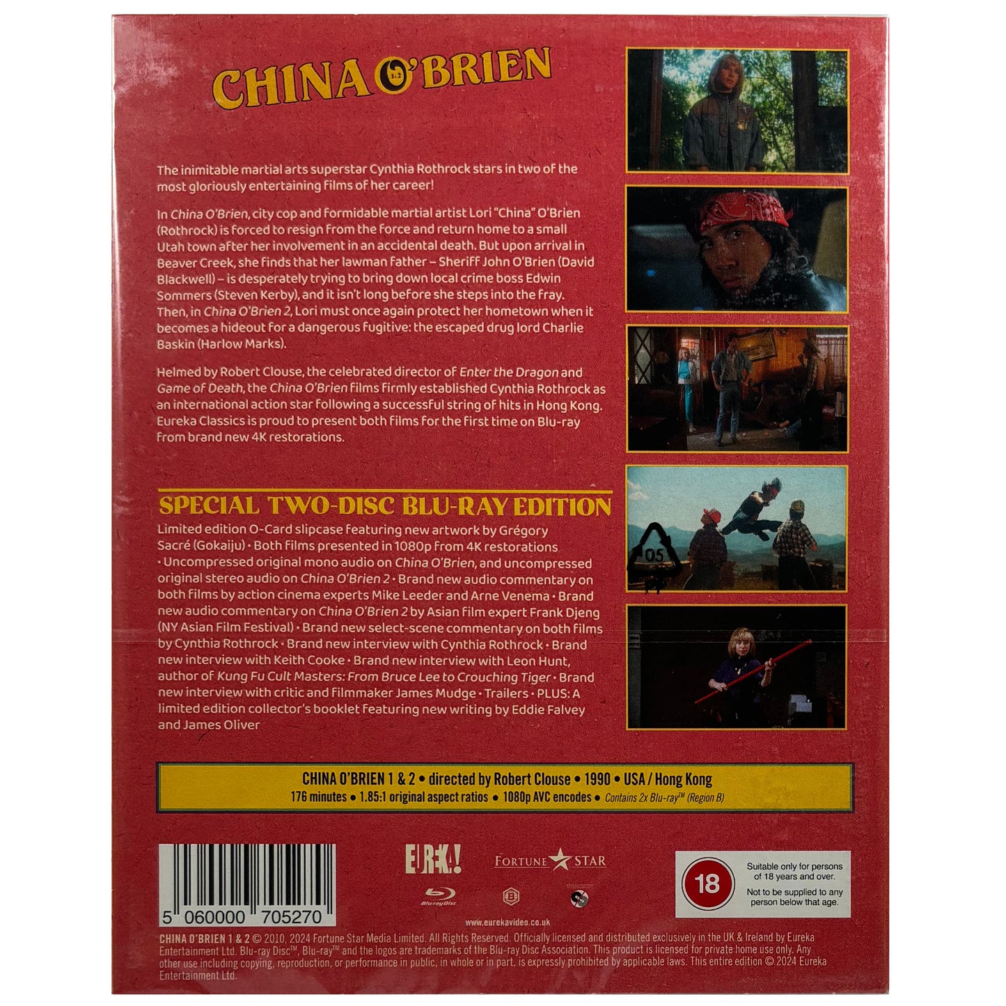 China O’Brien 1 and 2 Blu-Ray - Limited Edition