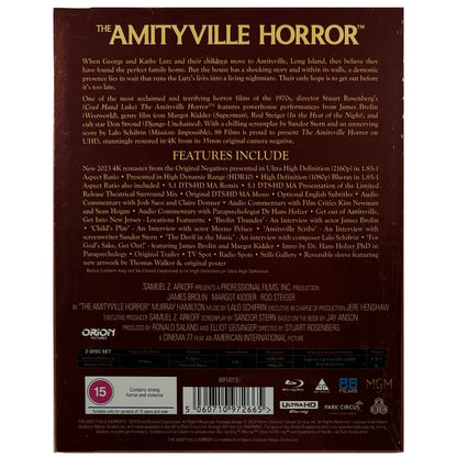 The Amityville Horror 4K Ultra-HD + Blu-Ray - Limited Edition