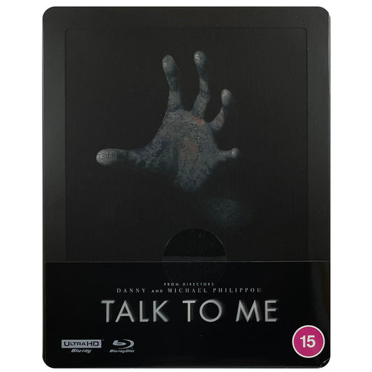 Talk to Me 4K Steelbook **Dent and Some Paint Chips**