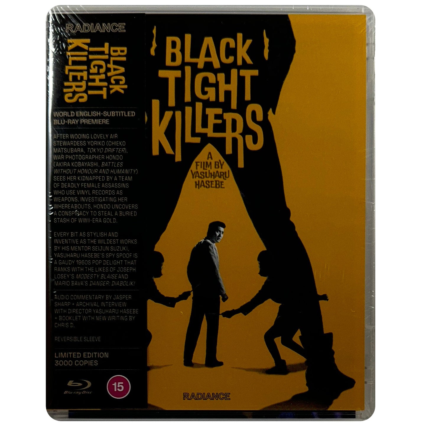 Black Tight Killers Blu-Ray - Limited Edition **Replaced Case**