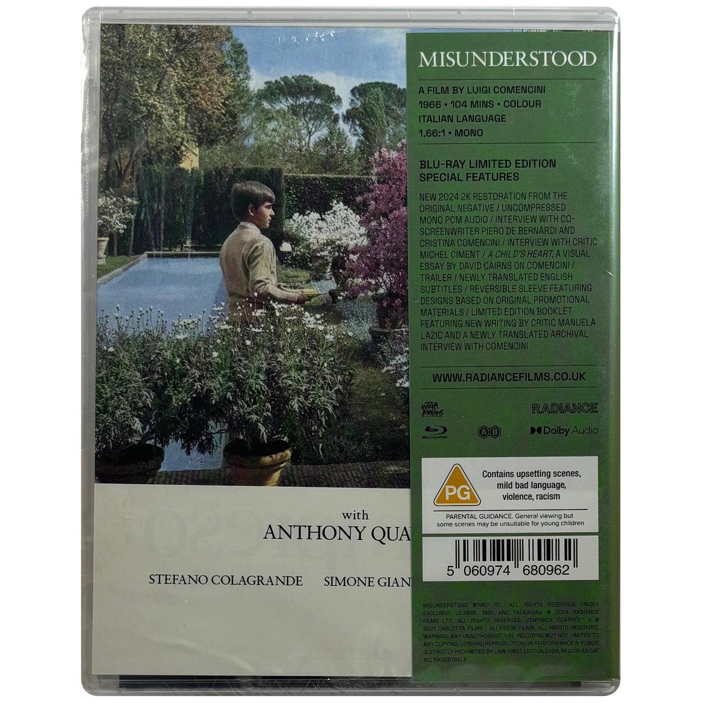 Misunderstood Blu-Ray - Limited Edition