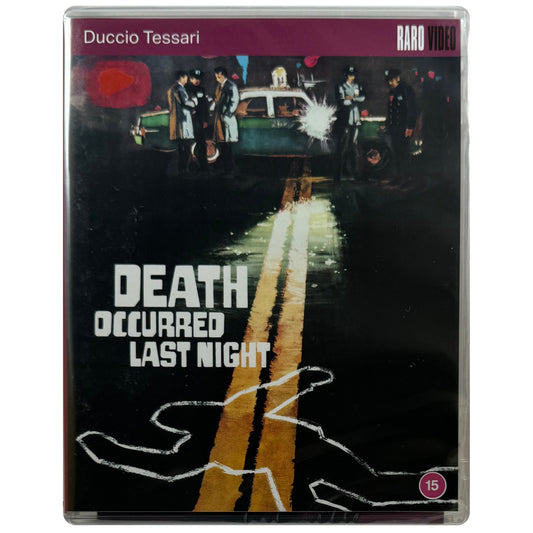 Death Occurred Last Night Blu-Ray - Limited Edition