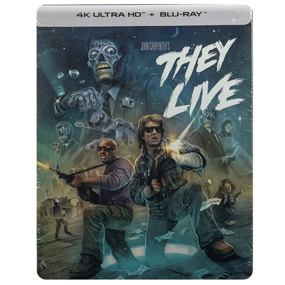 They Live 4K + Blu-Ray Steelbook