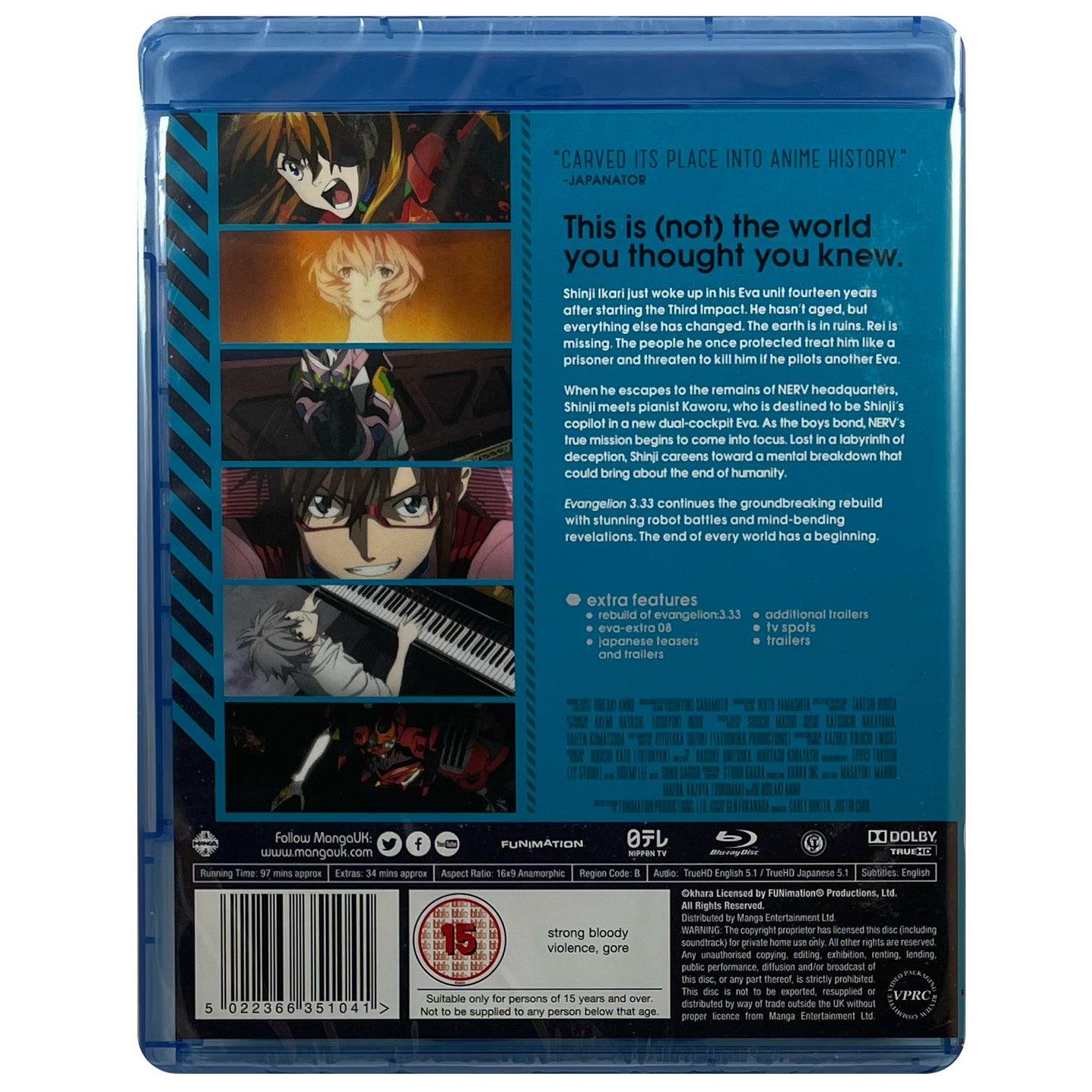 Evangelion 3.33 You Can (Not) Redo Blu-Ray
