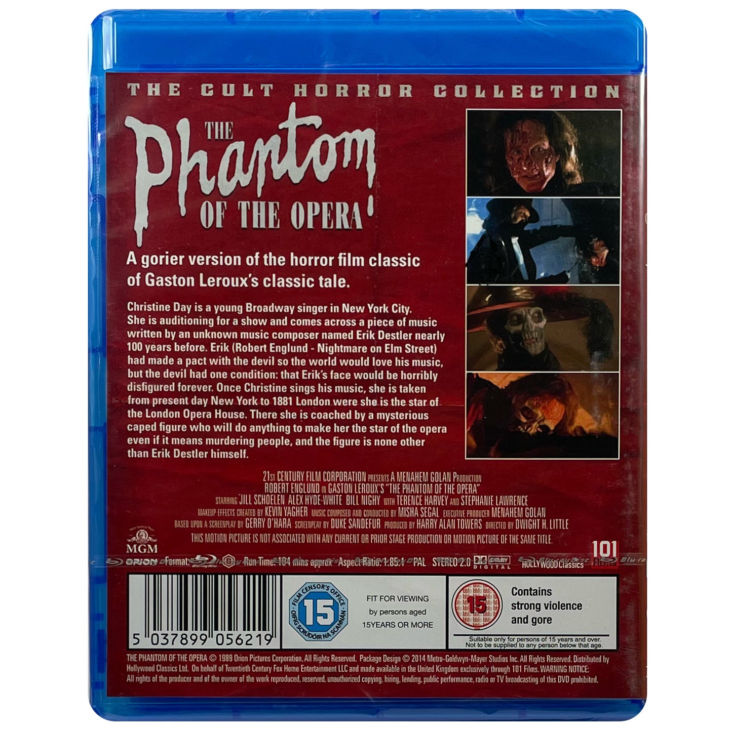 The Phantom of the Opera Blu-Ray