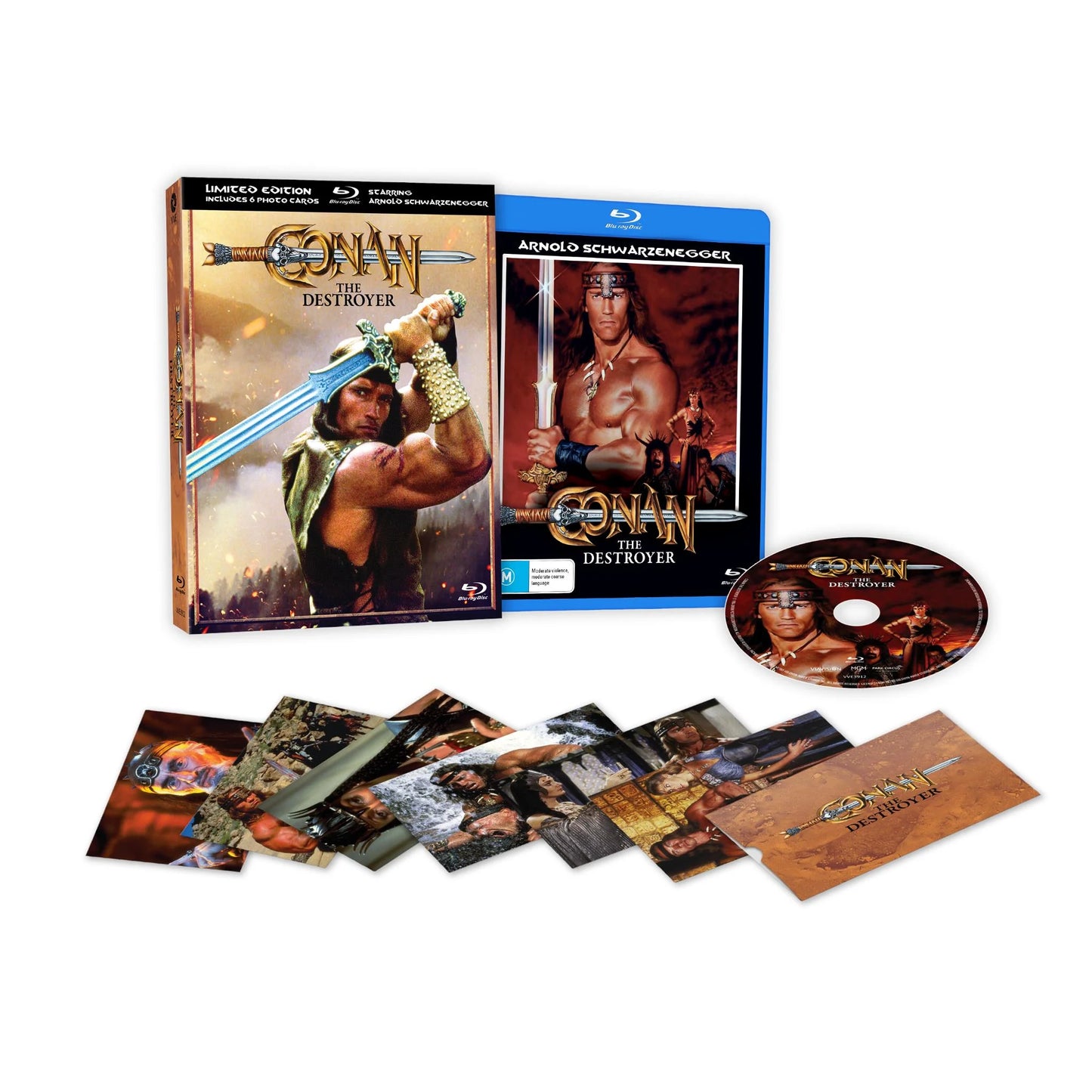 Conan the Destroyer Blu-Ray – Limited Edition 3D Lenticular Hardcase