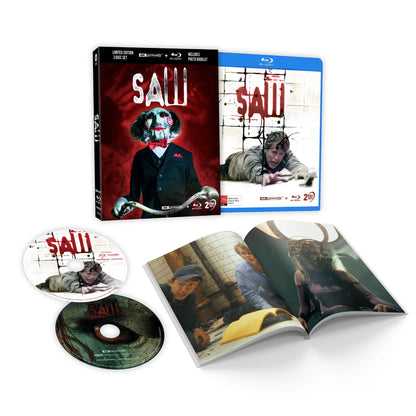 Saw 4K Ultra-HD + Blu-Ray – Limited Edition 3D Lenticular Hardcase