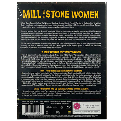 Mill of the Stone Women Blu-Ray - Limited Edition