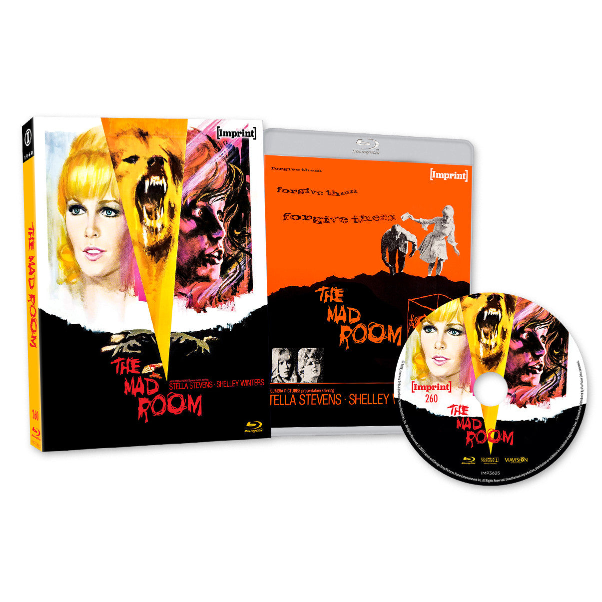The Mad Room (Imprint #260 Special Edition) Blu-Ray