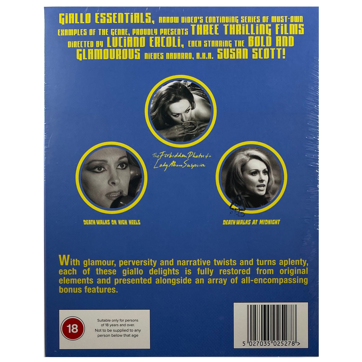 Giallo Essentials - Blue - Limited Edition Blu-Ray Box Set