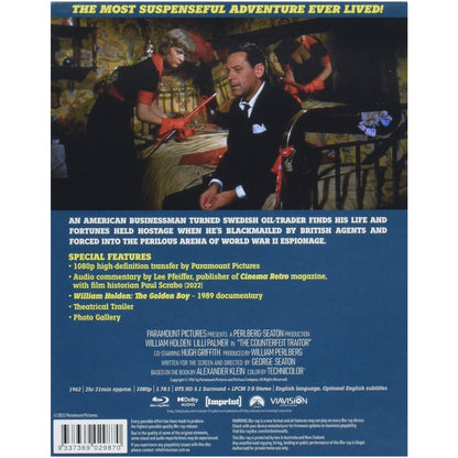 The Counterfeit Traitor (Imprint #118 Special Edition) Blu-Ray