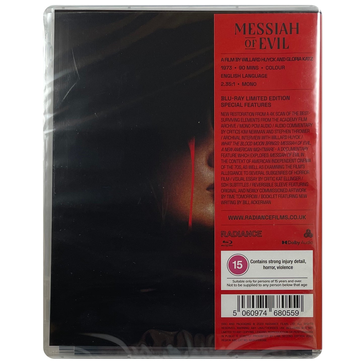 Messiah of Evil Blu-Ray - Special Edition
