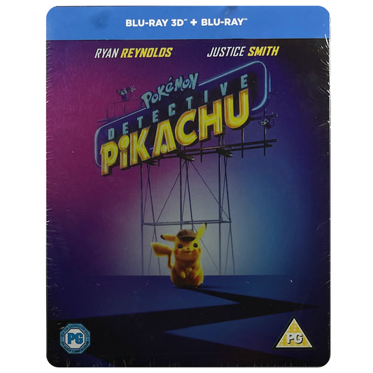 Pokemon Detective Pikachu Blu-Ray Steelbook