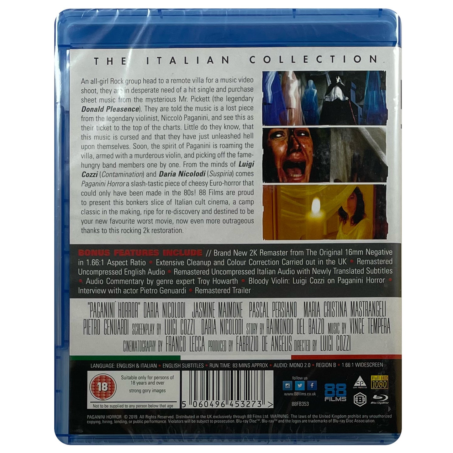 Paganini Horror Blu-Ray