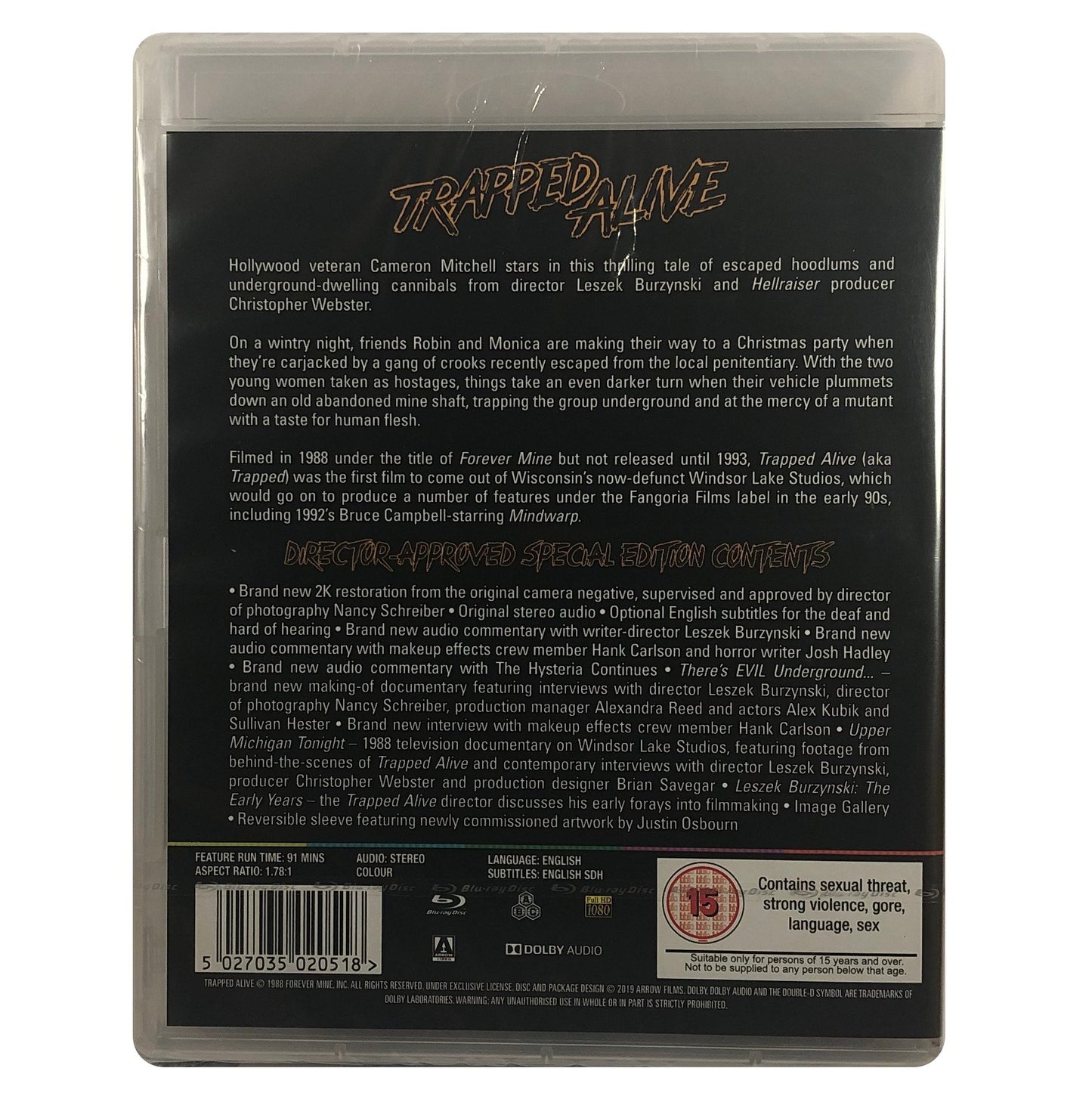 Trapped Alive Blu-Ray