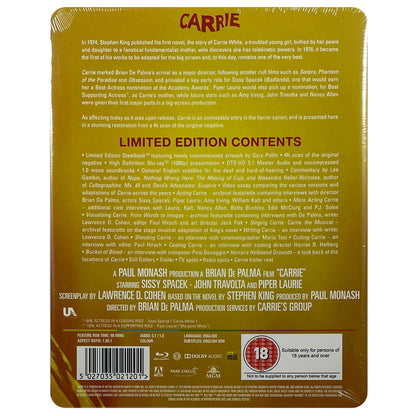 Carrie Blu-Ray Steelbook