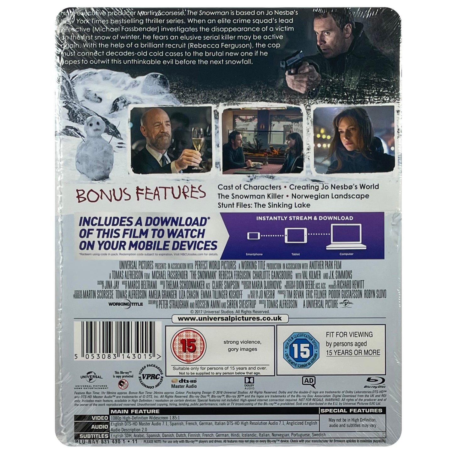 The Snowman Blu-Ray Steelbook