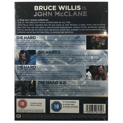Die Hard Quadrilogy Blu-Ray Box Set