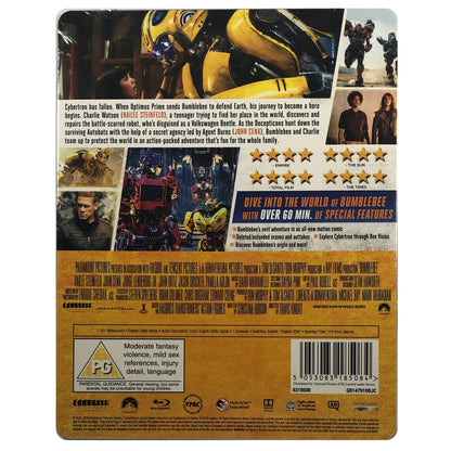 Bumblebee Blu-Ray Steelbook **Light Paint Flaw and Chip**