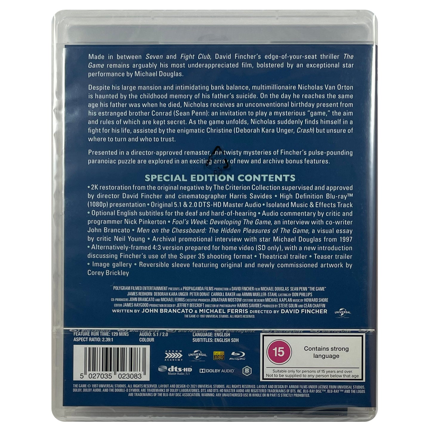 The Game Blu-Ray
