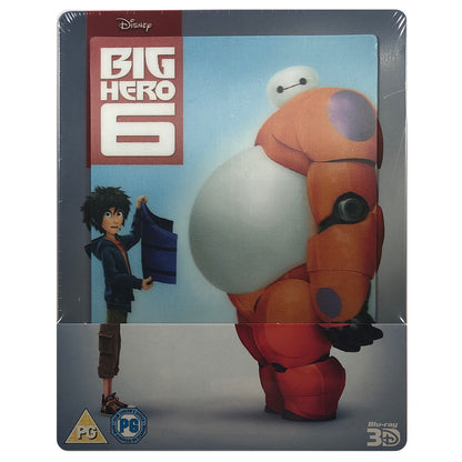 Big Hero 6 3D Lenticular Blu-Ray Steelbook