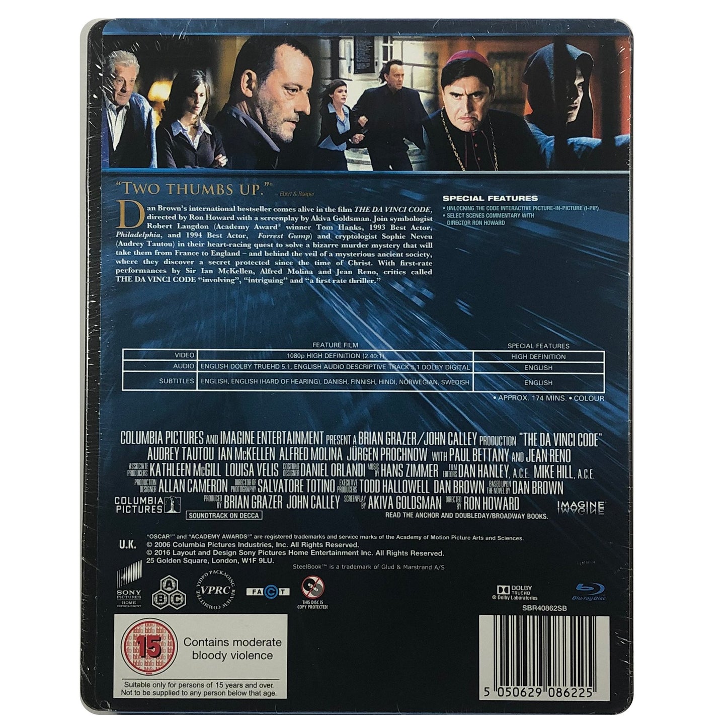 The Da Vinci Code Blu-Ray Steelbook