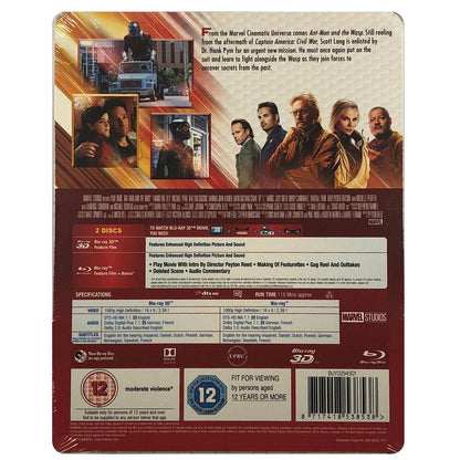 Ant-Man and the Wasp 3D Blu-Ray Steelbook