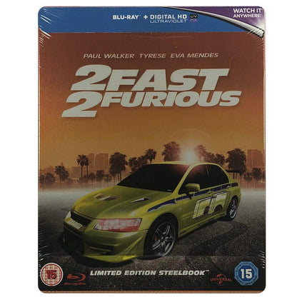 2 Fast 2 Furious Blu-Ray Steelbook