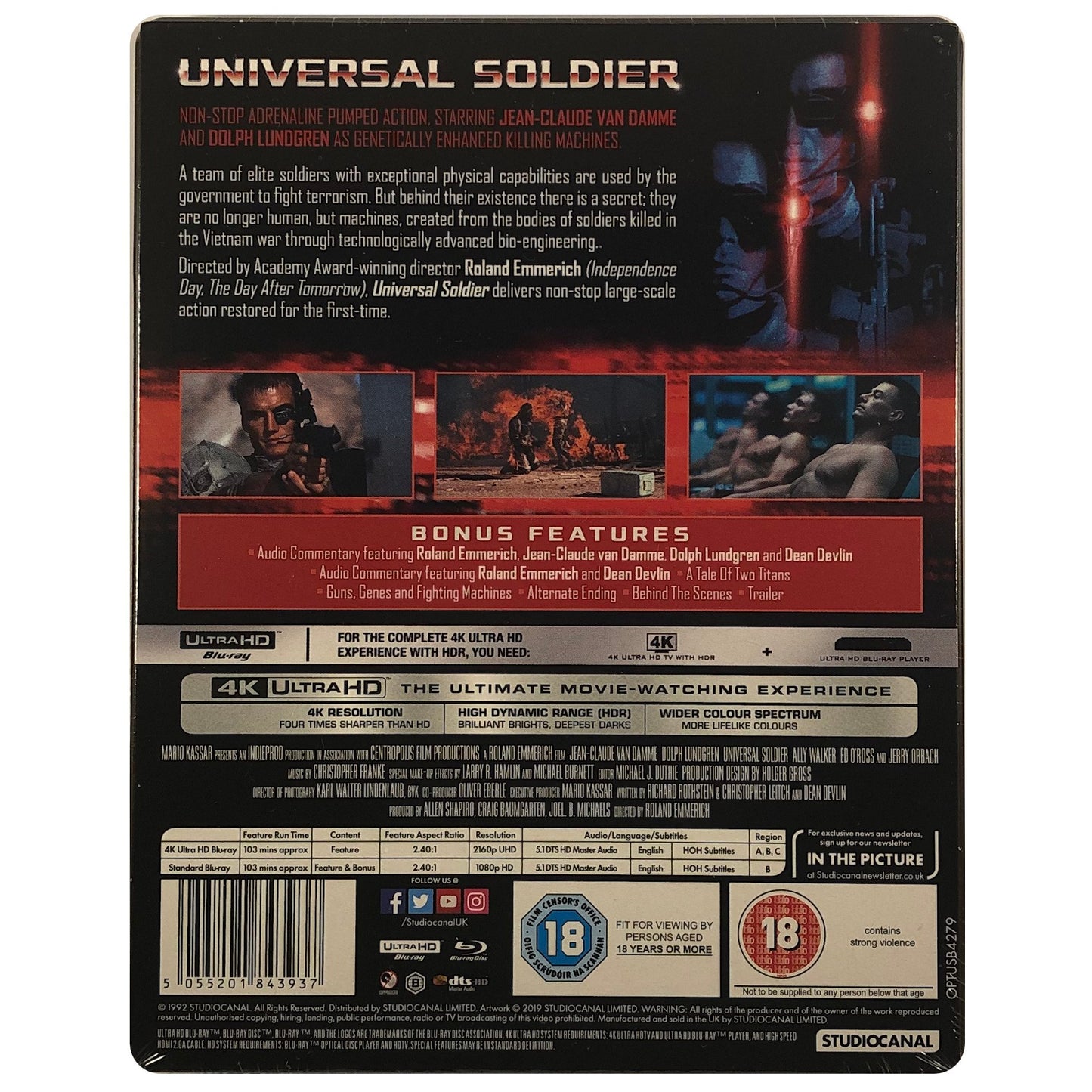 Universal Soldier 4K Steelbook