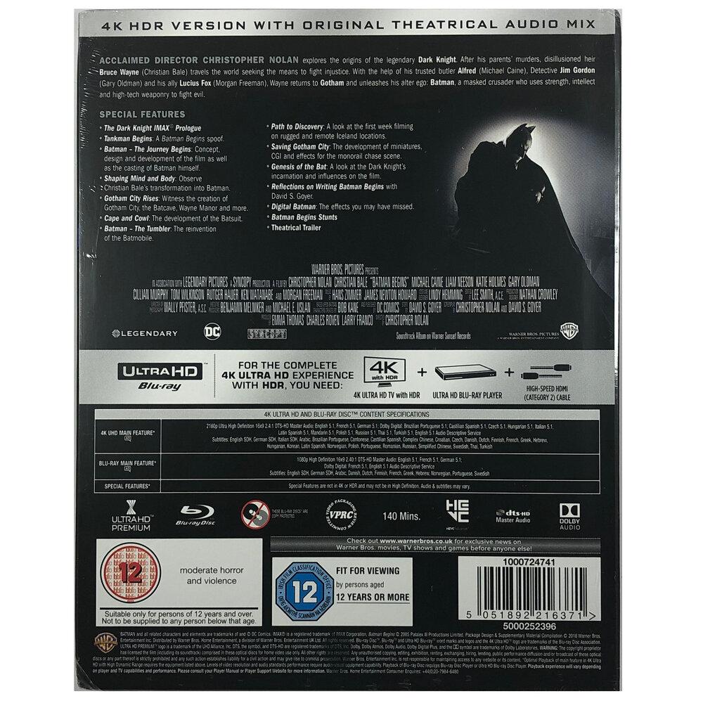 Batman Begins 4K Film Book