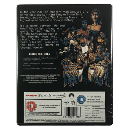 The Running Man Blu-Ray Steelbook